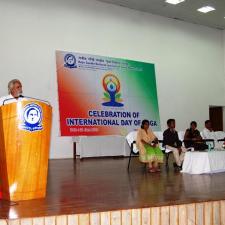 Celebration of International Yoga day by - RGNIYD