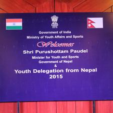 Nepalese Youth Delegation in India